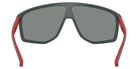 ARNETTE AN4360 Stripe-M 28416Q 136 - Dark Gray / Dark Gray Mirrored Red/Yellow #id:an436028416q_s:102115