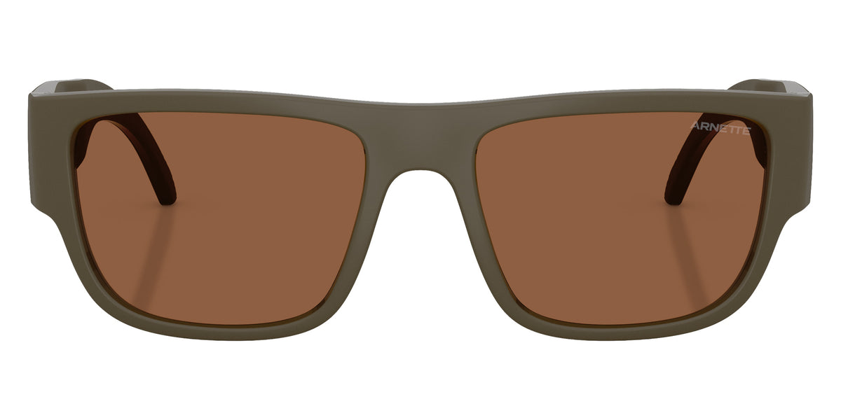 ARNETTE AN4377 3051/2 55 - Green Matte Inside/Outside / Coffee #id:an437730512_s:106100