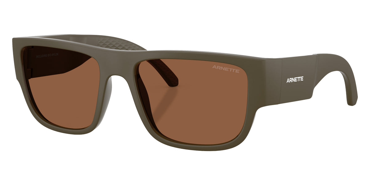 ARNETTE AN4377 3051/2 55 - Green Matte Inside/Outside / Coffee #id:an437730512_s:106105