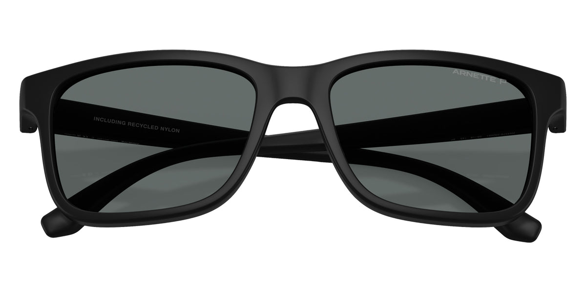 ARNETTE AN4378 290081 56 - Matte Recycled Black / Dark Gray Polarized #id:an4378290081_s:104125