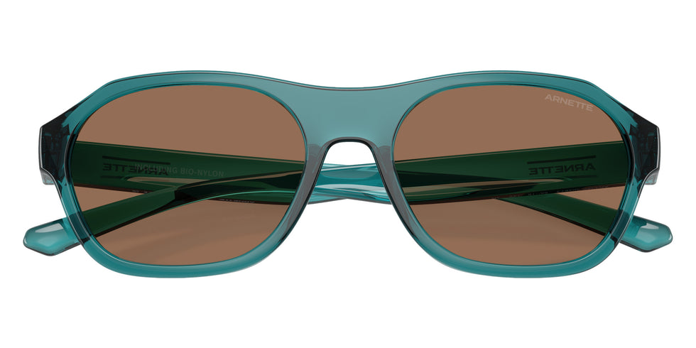 ARNETTE AN4380 304673 55 - Transparent Petrol / Dark Brown #id:an4380304673_s:108125