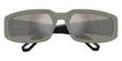 ARNETTE AN4382 305330 61 - Matte Salvia/Black / Green Mirrored Silver #id:an4382305330_s:108125