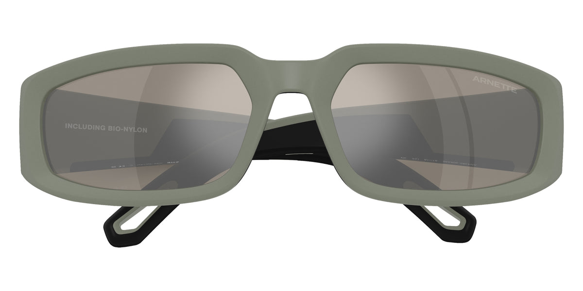 ARNETTE AN4382 305330 61 - Matte Salvia/Black / Green Mirrored Silver #id:an4382305330_s:108125