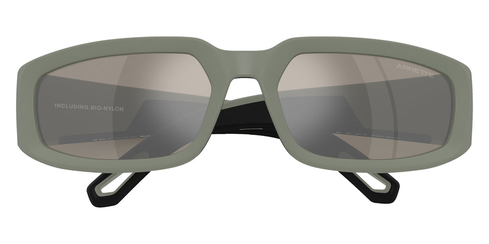 ARNETTE AN4382 305330 61 - Matte Salvia/Black / Green Mirrored Silver #id:an4382305330_s:108125