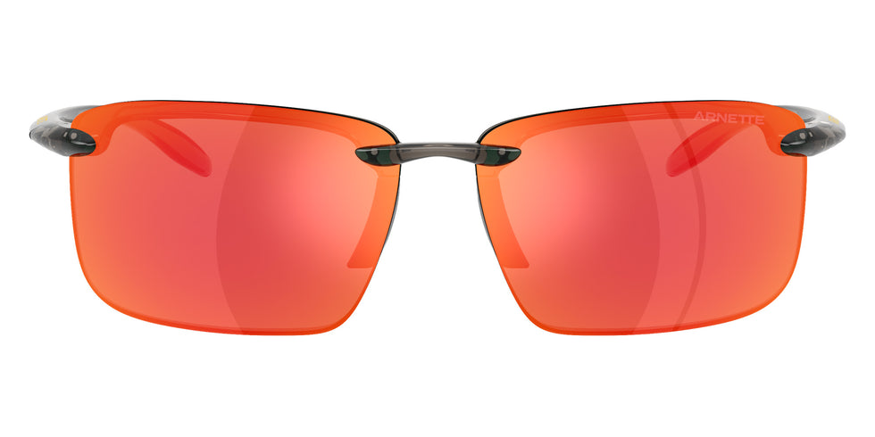 ARNETTE AN4383 2827AU 62 - Transparent Gray / Dark Gray Mirrored Red/Yellow #id:an43832827au_s:102100