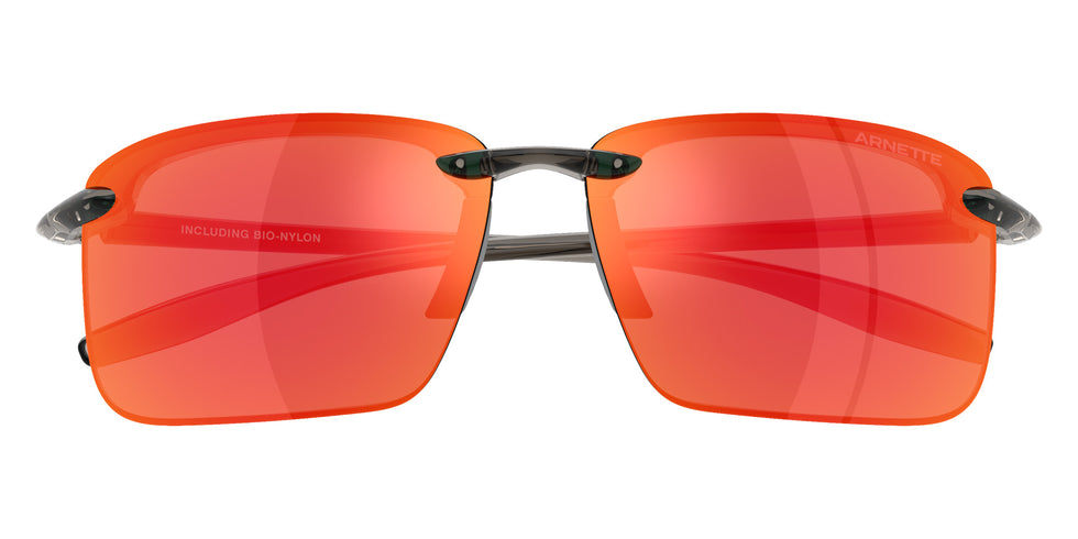 ARNETTE AN4383 2827AU 62 - Transparent Gray / Dark Gray Mirrored Red/Yellow #id:an43832827au_s:102125
