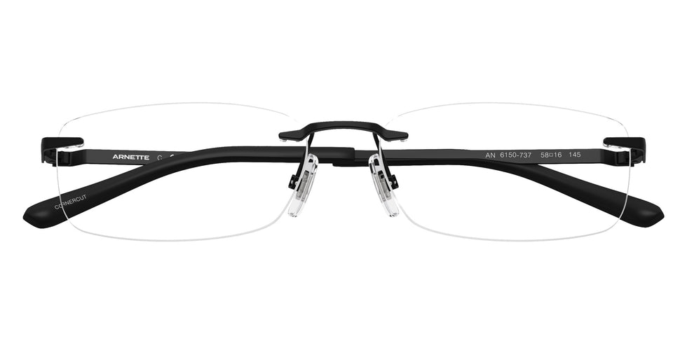 ARNETTE AN6150 Cornercut 737 58 - Matte Black #id:an6150737_s:100125