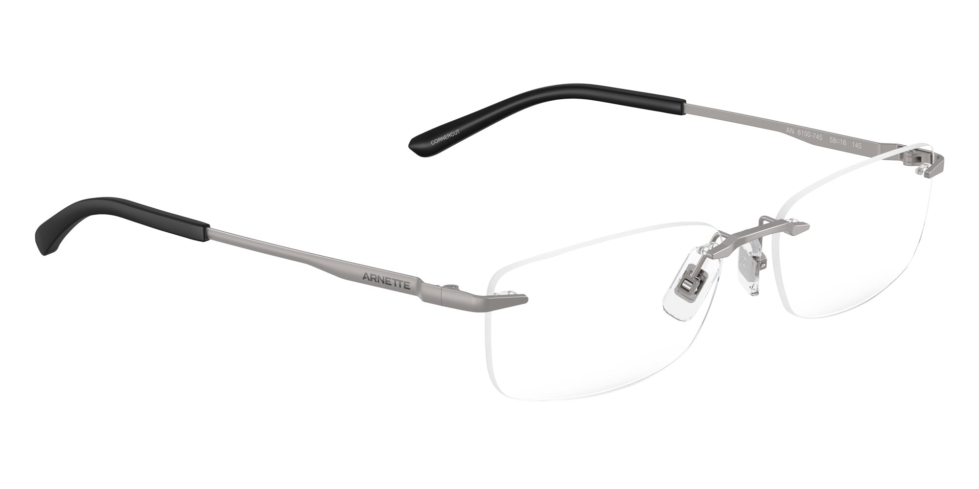 ARNETTE AN6150 Cornercut 745 58 - Matte Gunmetal #id:an6150745_s:102120