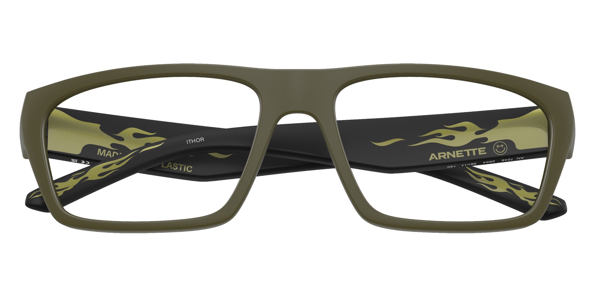 ARNETTE AN7248 Ithor 2854 56 - Matte Military / Transparent #id:an72482854_s:100125