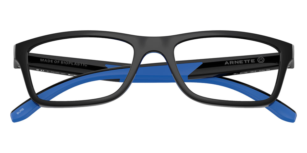 ARNETTE AN7270 Burb 2753 52 - Black/Royal Blue Rubber / Recycled Demo #id:an72702753_s:100125