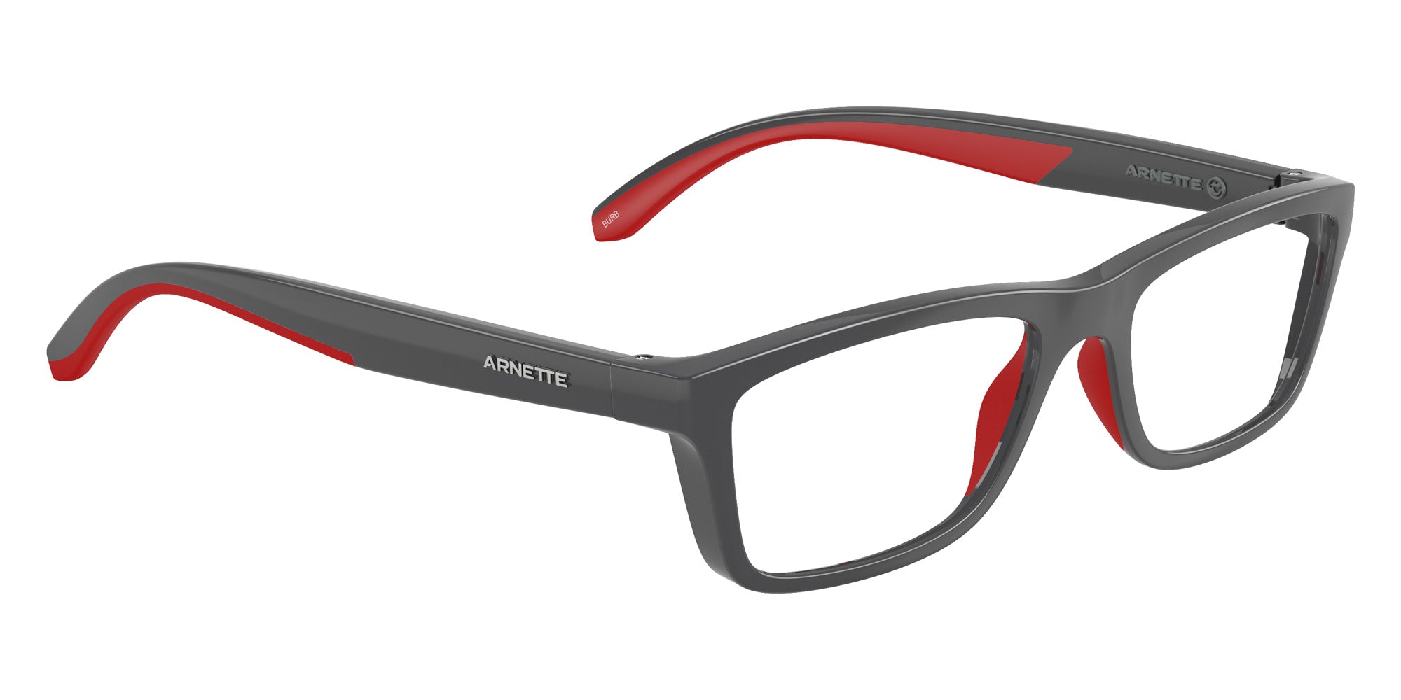 ARNETTE AN7270 Burb 2841 54 - Dark Gray/Red Rubber / Recycled Demo #id:an72702841_s:104120