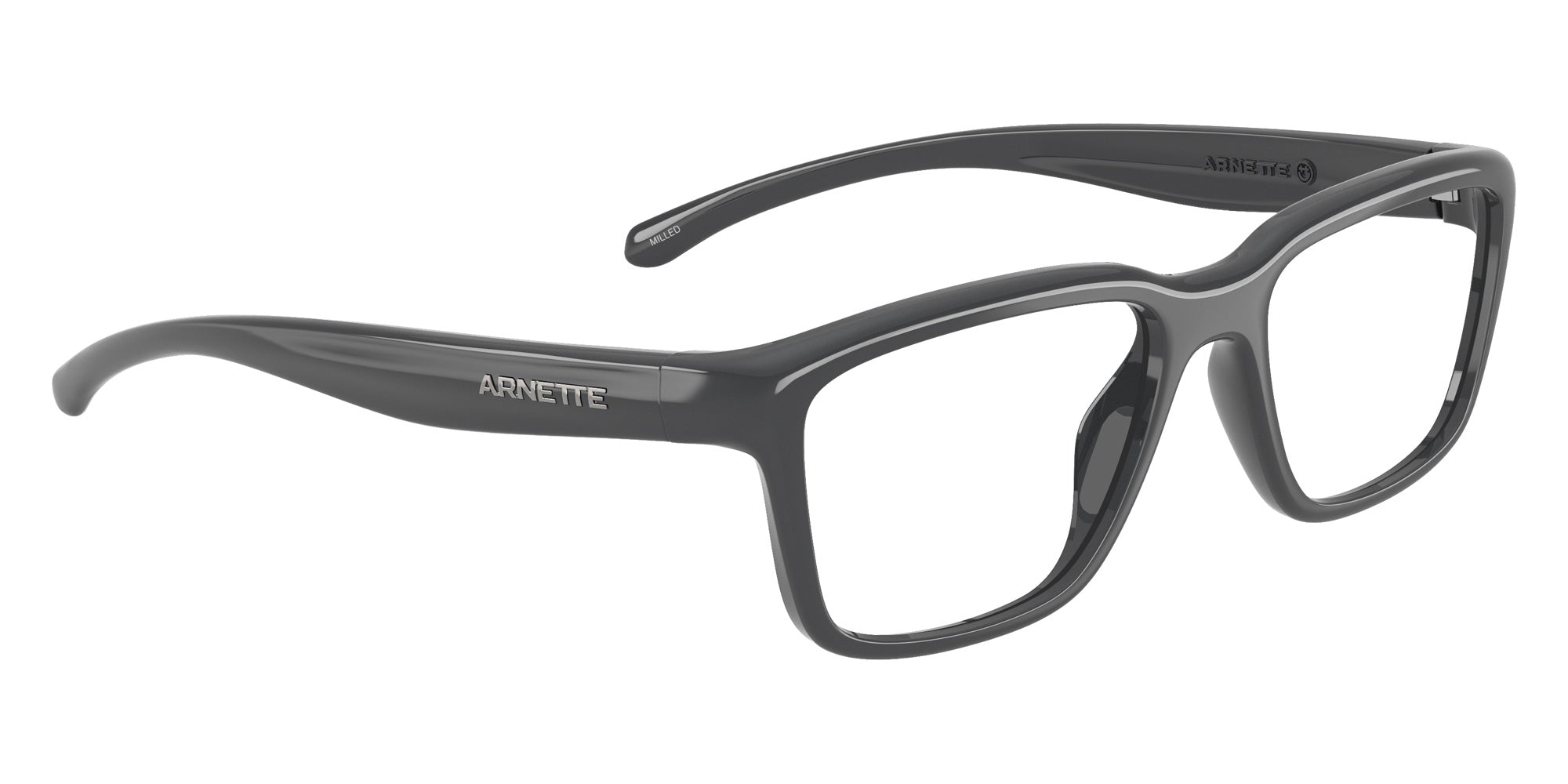 ARNETTE AN7274U Milled 2841 52 - Dark Gray / Recycled Demo #id:an7274u2841_s:100120