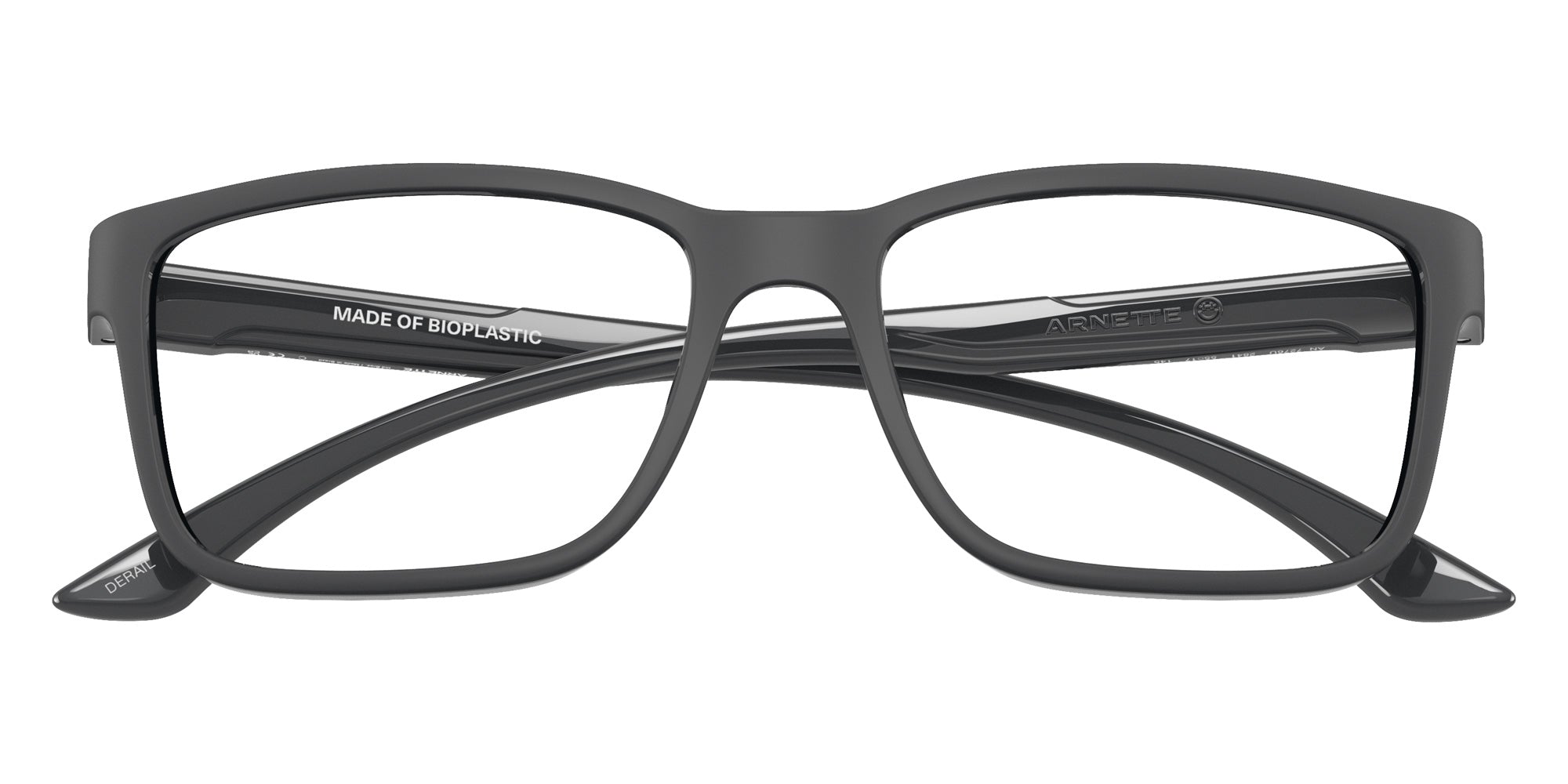 ARNETTE AN7276U Derail 2841 55 - Dark Gray Matte/Shiny / Recycled Demo #id:an7276u2841_s:102125