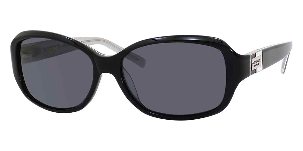 Kate Spade ANNIKA/S 0JBHM9 56 - Black Silver Sparkle / Gray Polarized #id:annikas0jbhm9_s:100100