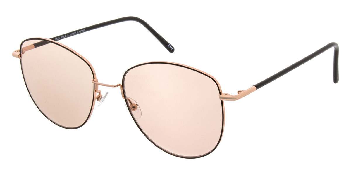 Andy Wolf Mila Sun D 57 - Rosegold/Black #id:anwmilasund_s:100105