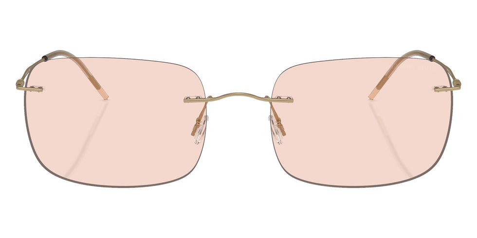 GIORGIO ARMANI AR1512M 300273 58 - Matte Pale Gold / Light Brown #id:ar1512m300273_s:100100