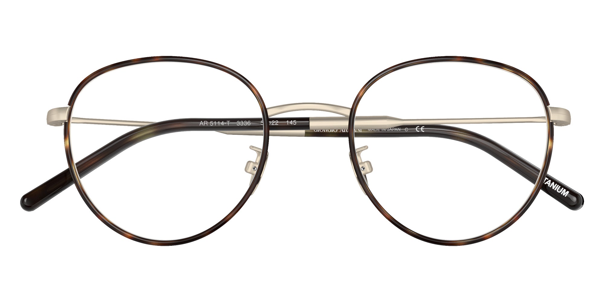 GIORGIO ARMANI AR5114T 3336 50 - Matte Pale Gold #id:ar5114t3336_s:100120