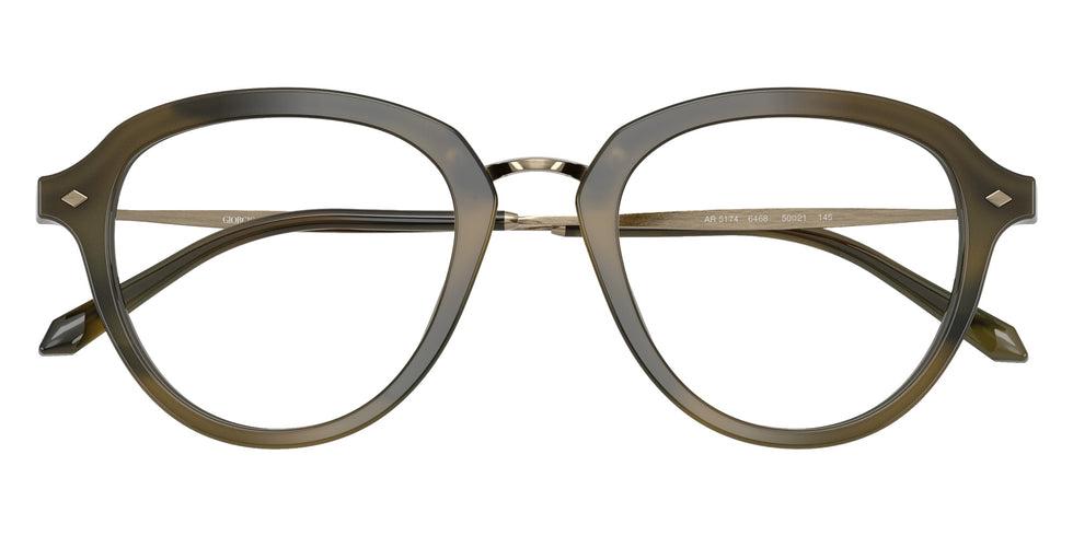 GIORGIO ARMANI AR5174 6468 48 - Striped Green #id:ar51746468_s:112120