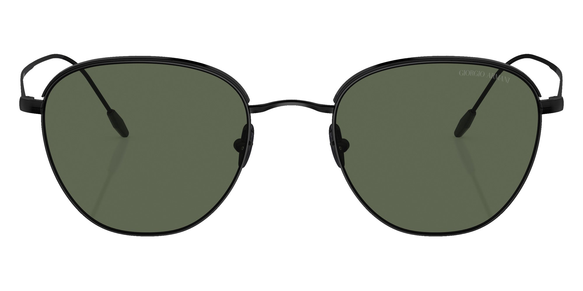 GIORGIO ARMANI AR6048 300171 51 - Matte Black/Black / Green #id:ar6048300171_s:100100