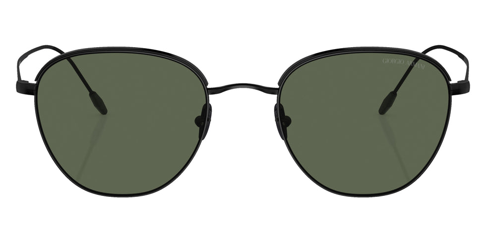GIORGIO ARMANI AR6048 300171 51 - Matte Black/Black / Green #id:ar6048300171_s:100100