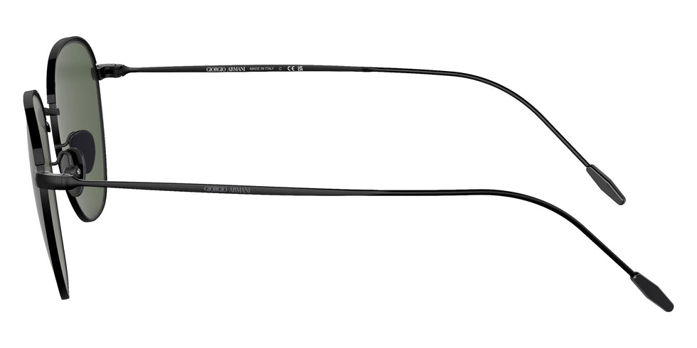 GIORGIO ARMANI AR6048 300171 51 - Matte Black/Black / Green #id:ar6048300171_s:100110