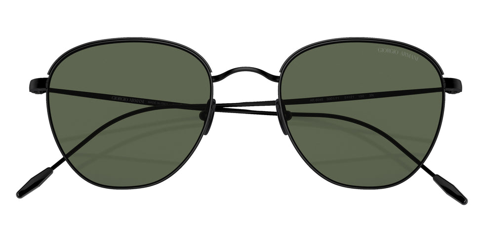 GIORGIO ARMANI AR6048 300171 51 - Matte Black/Black / Green #id:ar6048300171_s:100120