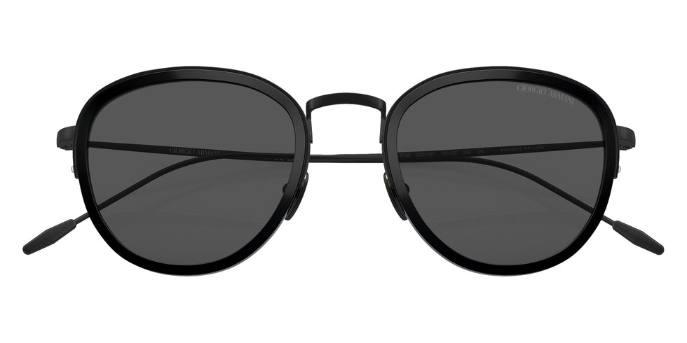 GIORGIO ARMANI AR6068 300187 50 - Black / Gray #id:ar6068300187_s:100120