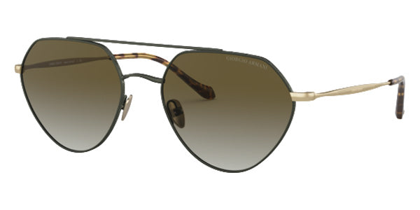 GIORGIO ARMANI AR6111 33148E 56 - Matte Dark Green / Green Gradient #id:ar611133148e_s:100100