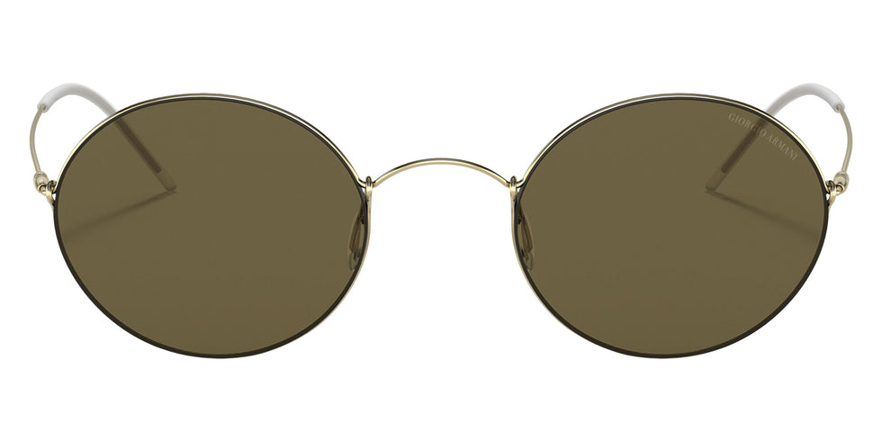 GIORGIO ARMANI AR6115T 300273 48 - Pale Gold / Dark Brown #id:ar6115t300273_s:100100