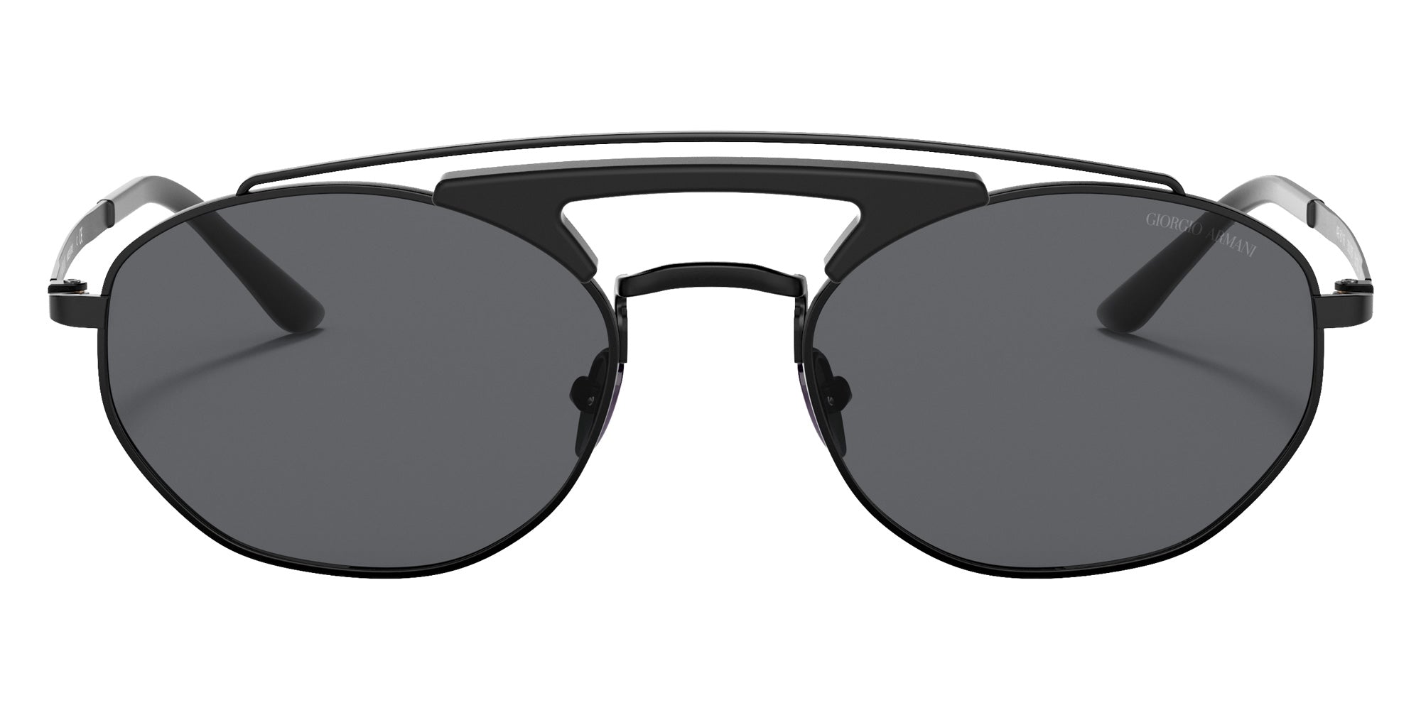 GIORGIO ARMANI AR6116 300187 53 - Matte Black / Gray #id:ar6116300187_s:100100