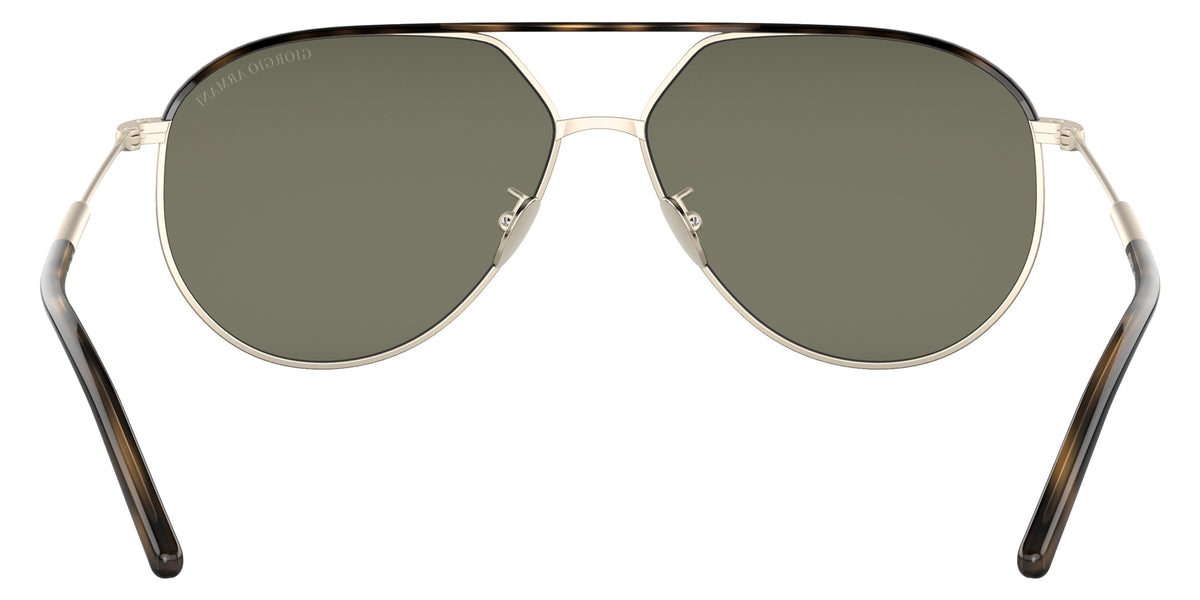 GIORGIO ARMANI AR6120J 30022A 60 - Matte Pale Gold/Havana / Green #id:ar6120j30022a_s:100115
