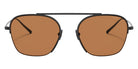 GIORGIO ARMANI AR6124 300173 55 - Matte Black / Brown #id:ar6124300173_s:100100