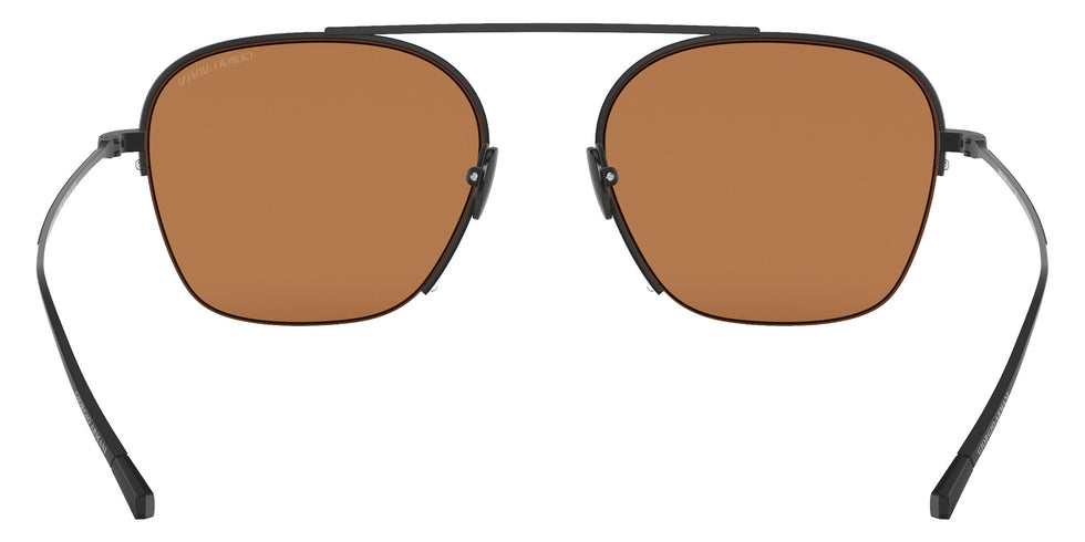 GIORGIO ARMANI AR6124 300173 55 - Matte Black / Brown #id:ar6124300173_s:100115