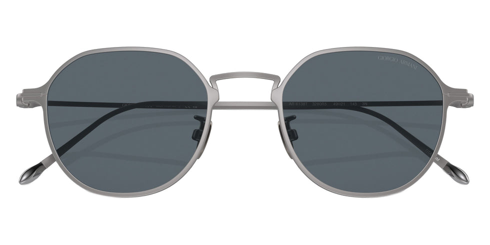GIORGIO ARMANI AR6138T 3280R5 49 - Matte Gunmetal / Blue #id:ar6138t3280r5_s:100120