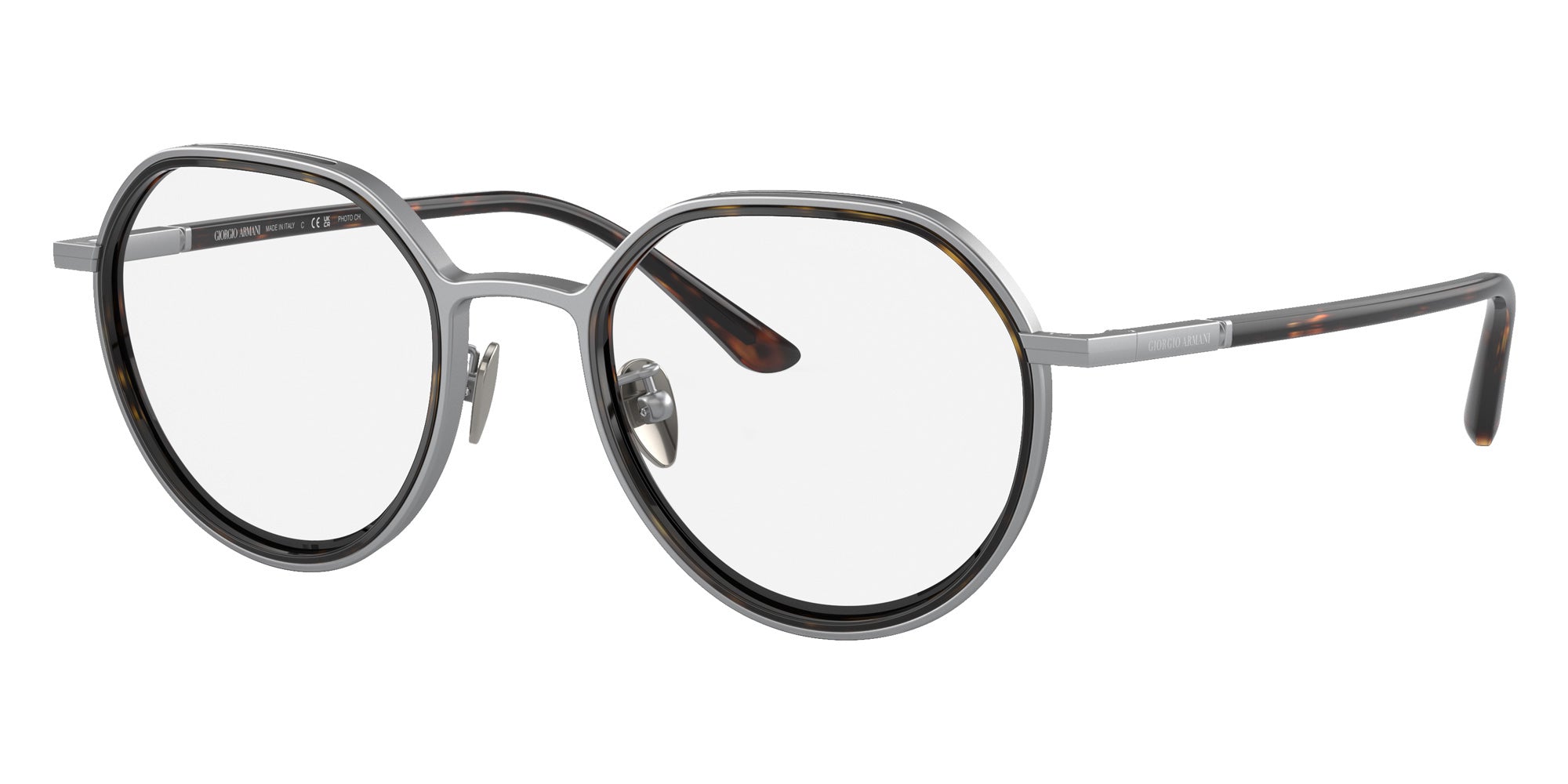 GIORGIO ARMANI AR6144 3045M4 49 - Matte Silver / Photocromatic Brown #id:ar61443045m4_s:100105