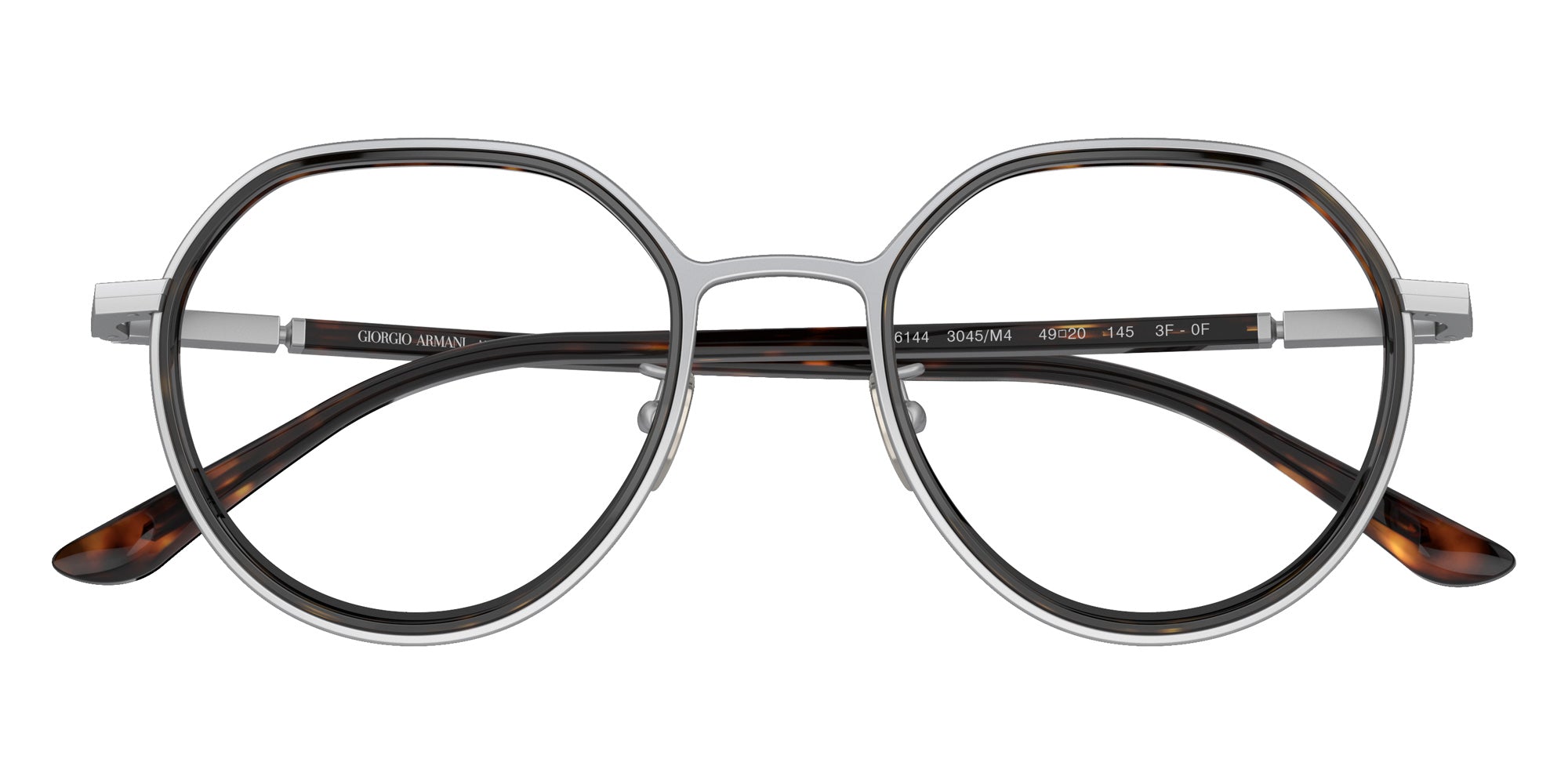 GIORGIO ARMANI AR6144 3045M4 49 - Matte Silver / Photocromatic Brown #id:ar61443045m4_s:100125