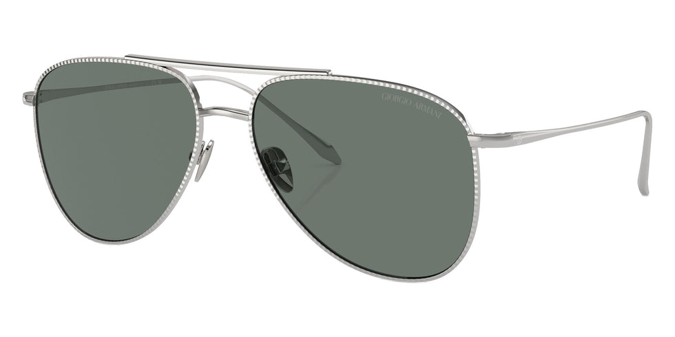 GIORGIO ARMANI AR6152 301511 57 - Silver / Gray #id:ar6152301511_s:100105