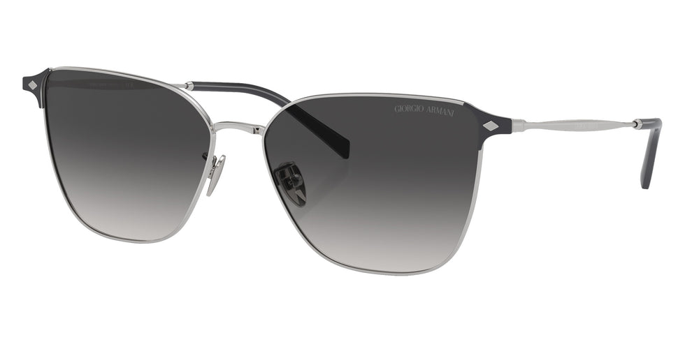 GIORGIO ARMANI AR6155 30158G 58 - Silver / Gradient Gray #id:ar615530158g_s:100105