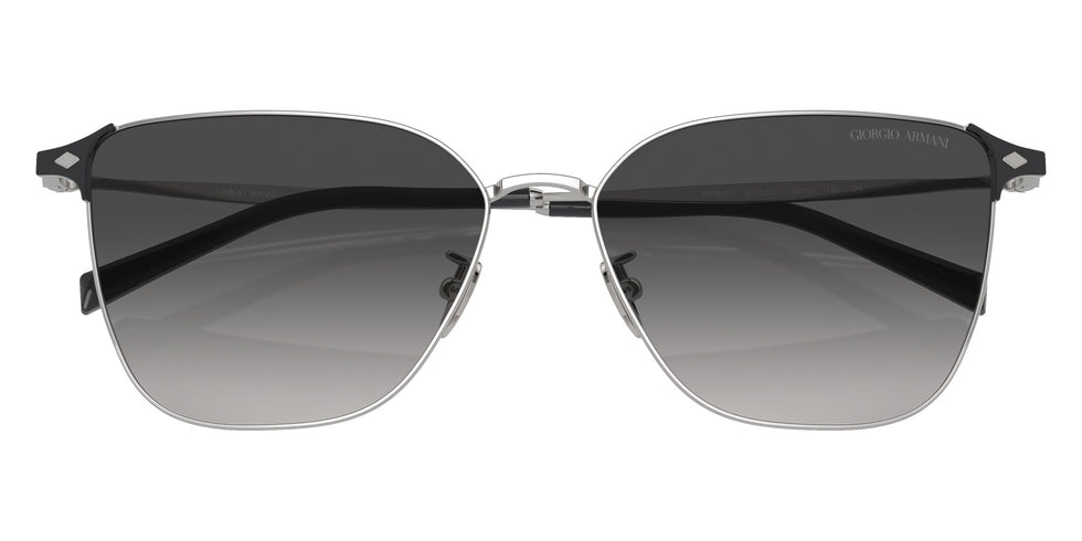 GIORGIO ARMANI AR6155 30158G 58 - Silver / Gradient Gray #id:ar615530158g_s:100120