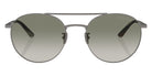 GIORGIO ARMANI AR6156 30038E 54 - Matte Gunmetal / Gradient Green #id:ar615630038e_s:100100