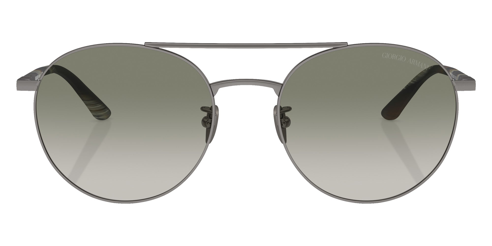 GIORGIO ARMANI AR6156 30038E 54 - Matte Gunmetal / Gradient Green #id:ar615630038e_s:100100