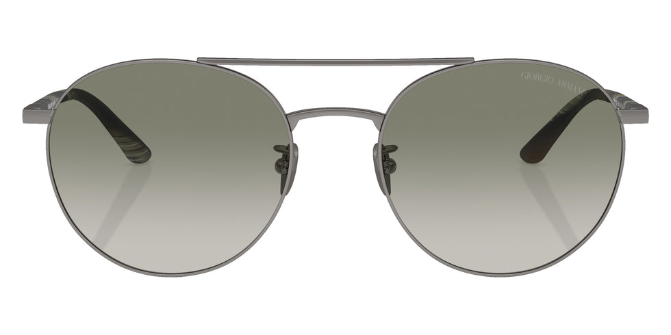 GIORGIO ARMANI AR6156 30038E 54 - Matte Gunmetal / Gradient Green #id:ar615630038e_s:100100