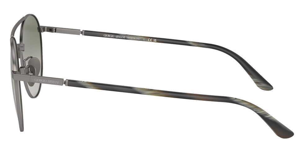 GIORGIO ARMANI AR6156 30038E 54 - Matte Gunmetal / Gradient Green #id:ar615630038e_s:100110