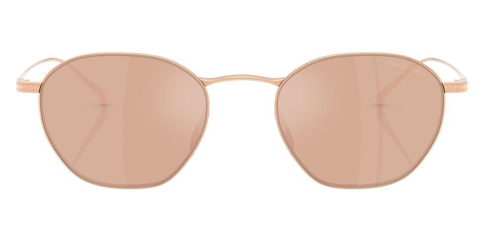 GIORGIO ARMANI AR6160T 301103 51 - Rose Gold Plated / Clear Mirrored Real Rose Gold #id:ar6160t301103_s:100100