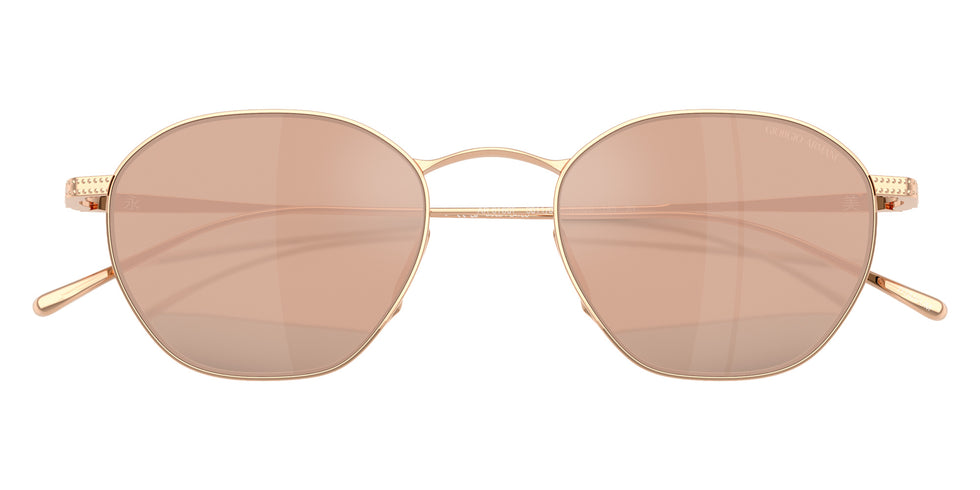 GIORGIO ARMANI AR6160T 301103 51 - Rose Gold Plated / Clear Mirrored Real Rose Gold #id:ar6160t301103_s:100120