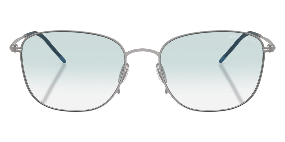 GIORGIO ARMANI AR6168 30033F 54 - Matte Gunmetal / Clear Gradient Light Blue #id:ar616830033f_s:100100