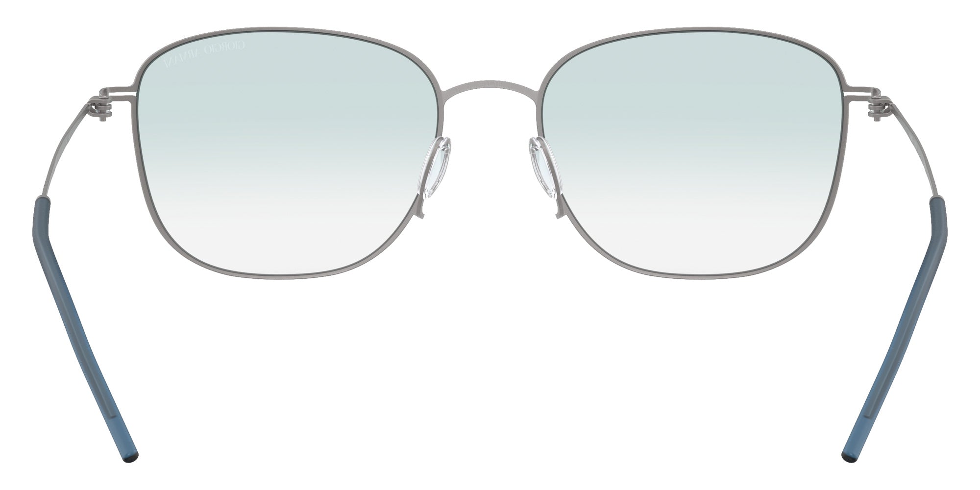 GIORGIO ARMANI AR6168 30033F 54 - Matte Gunmetal / Clear Gradient Light Blue #id:ar616830033f_s:100115