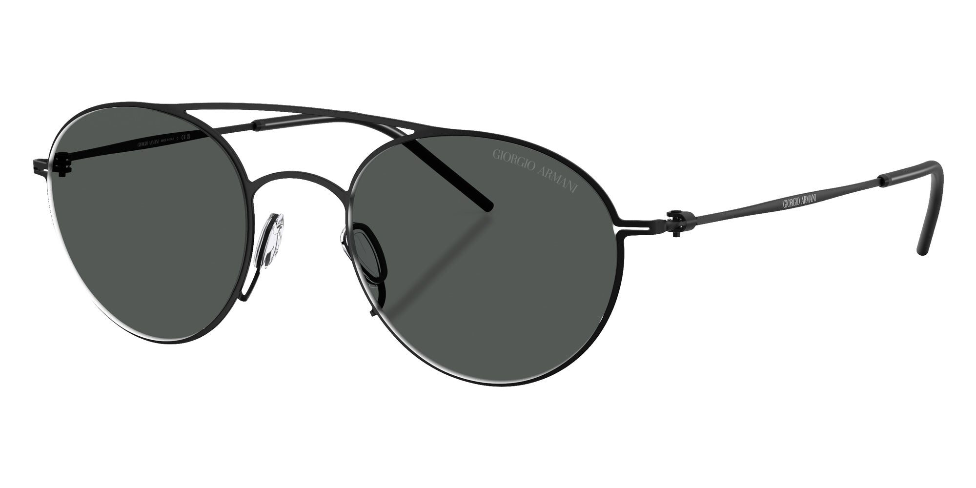 GIORGIO ARMANI AR6169 300187 48 - Matte Black / Dark Gray #id:ar6169300187_s:100105