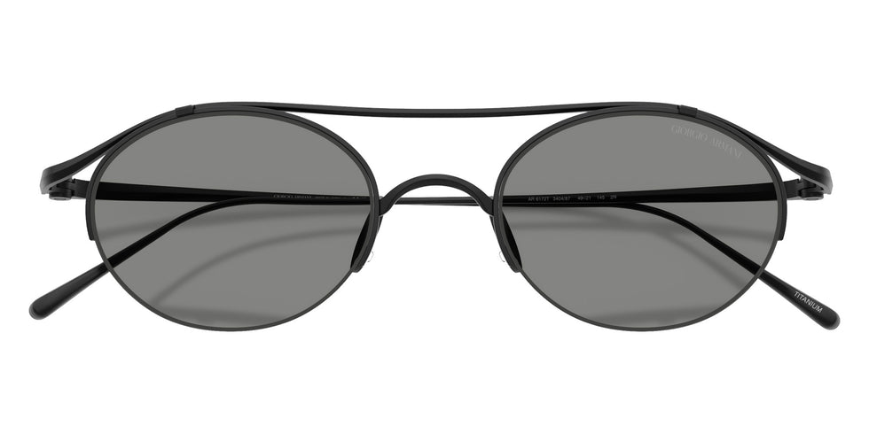 GIORGIO ARMANI AR6172T 340487 49 - Matte Black #id:ar6172t340487_s:102100