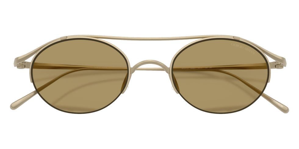 GIORGIO ARMANI AR6172T 3408/2 49 - Brushed Soft Gold #id:ar6172t34082_s:104100